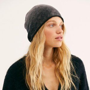 Free People Soft Gaze Washed Cashmere Beanie NWOT